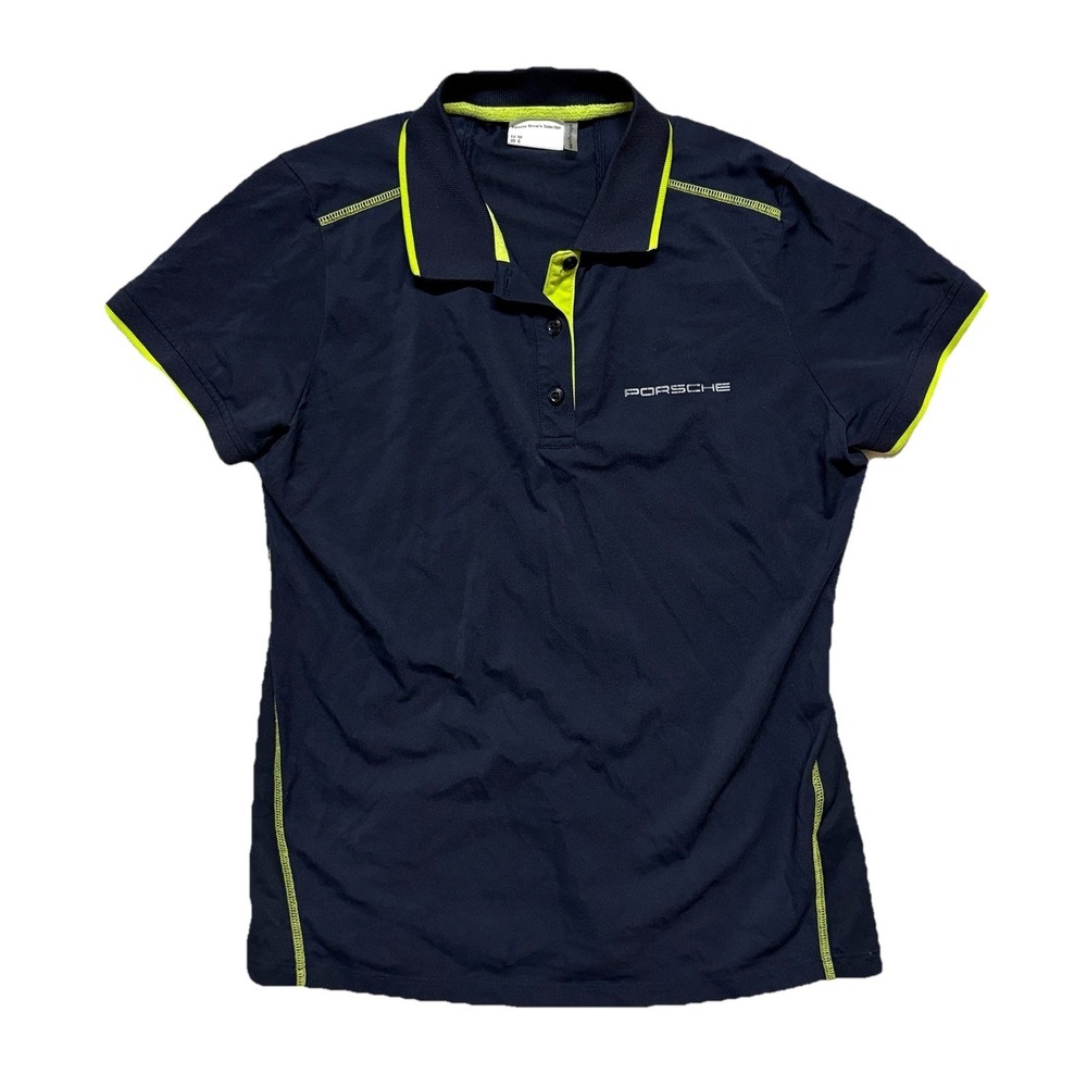 Porsche Sports Collection Women's Small Polo Shirt. Blue. Driver's Selection